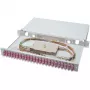 Panel de gestión de cables Digitus DN-96322-4 SC OM4 caja de empalme de fibra óptica Gris