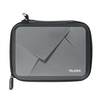 Bolsa de almacenamiento Telesin EVA para DJI Action 3/4/5 talla M — funda protectora para accesorios de cámara de acción