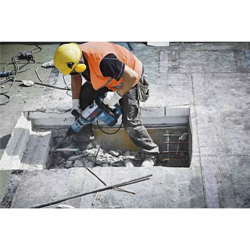 Bosch GSH 7 VC negro azul 1500 W