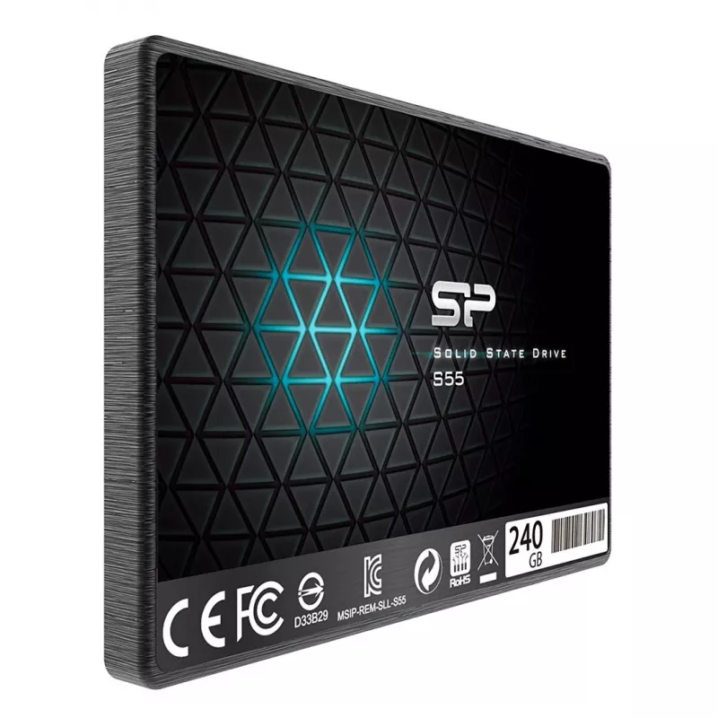 Unidad SSD Silicon Power Slim S55 240 GB 2,5 pulgadas SATA III TLC