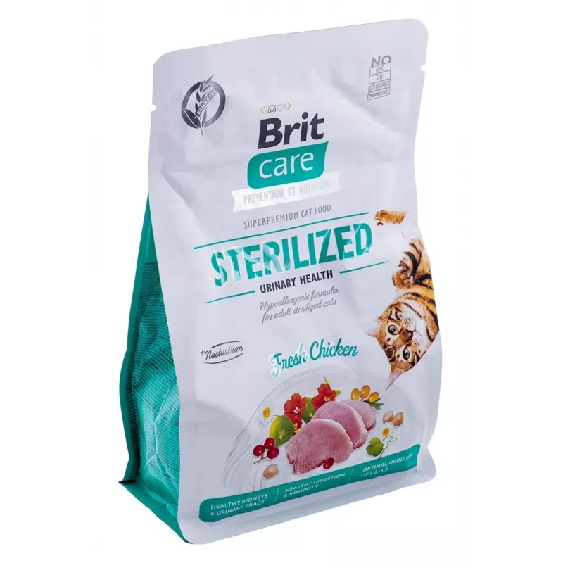 BRIT Care Grain-Free Sterilized Urinary - comida seca para gatos - 400 g
