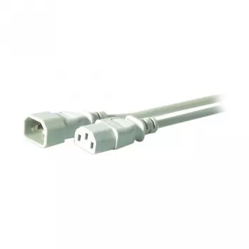 EFB-Elektronik Cable alargador IEC C14 180° - C13 180°, gris, 3,0 m, 3 x 1,00 mm² Fabricante: EFB Elektronik (EK507.3)