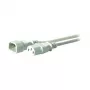 EFB-Elektronik Cable alargador IEC C14 180° - C13 180°, gris, 3,0 m, 3 x 1,00 mm² Fabricante: EFB Elektronik (EK507.3)
