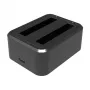 Cargador USB doble Puluz PU818 para Insta360 X3 — carga USB de doble ranura
