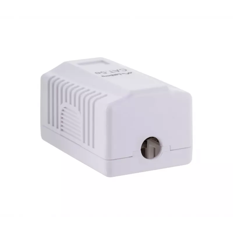 Toma de conexión Lanberg OU5-0001-W RJ-45 blanca