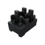 Cargador Zebra CRD-RS51-4SCHG-01 para batería de lector de códigos de barras DC