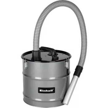 Einhell AFF 18 Filtro fino de ceniza, 18 L, Negro/Gris