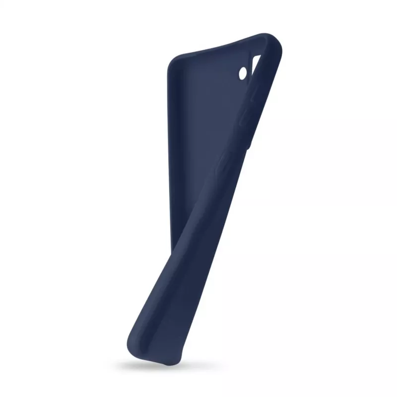 Funda trasera para móvil FIXED para Samsung Galaxy A17 4G/5G — goma azul, funda protectora trasera