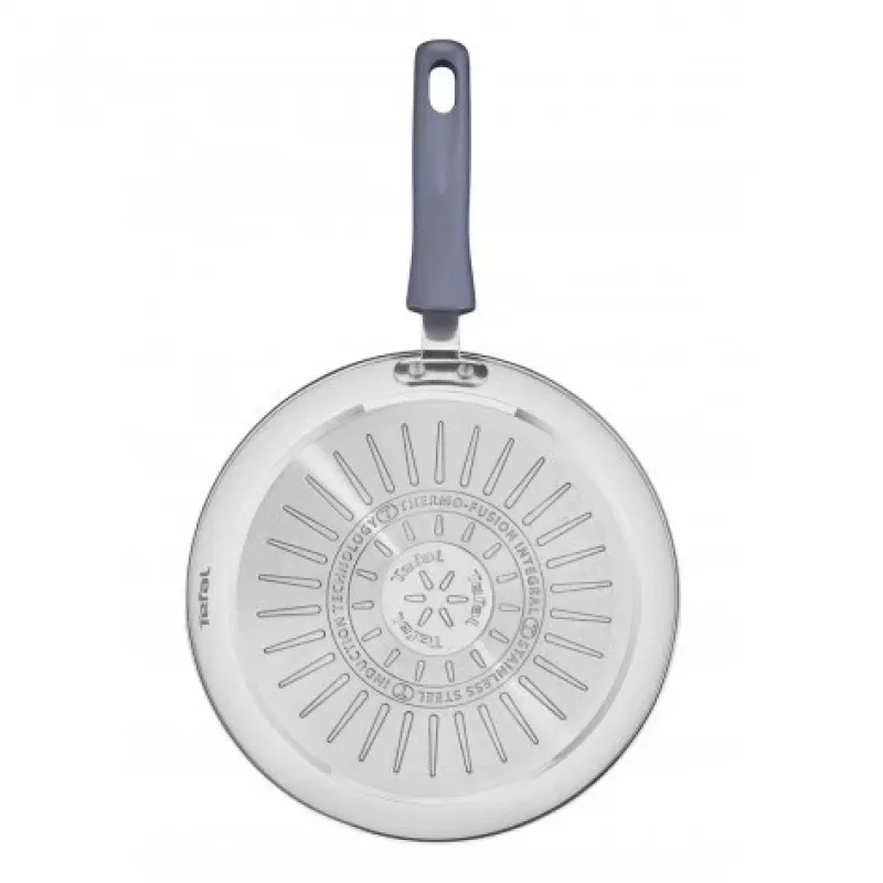 Sartén para crepes Tefal Daily Cook G7313855, 25 cm, antiadherente, fondo de acero inoxidable, mango de baquelita, Thermo-Signal