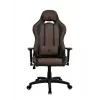 Silla gaming Arozzi Torretta SuperSoft – ergonómica marrón, diseño de soporte