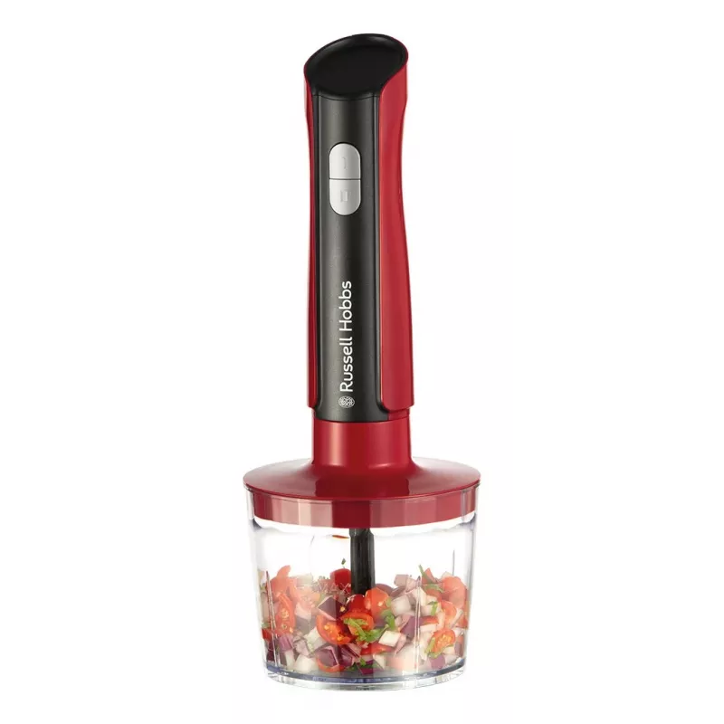 Russell Hobbs 27140-56 batidora 1 L batidora portátil 500 W negro, rojo, transparente