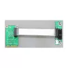 Tarjeta Riser Mini PCI Express > PCI Express x1 orientada a la izquierda