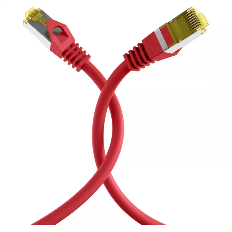 Cable de red RJ45 EFB-Elektronik Cat.6A S/FTP LSZHCat.7 cable bruto rojo 0,15 m fabricante: EFB Elektronik (MK7001.0,15R)