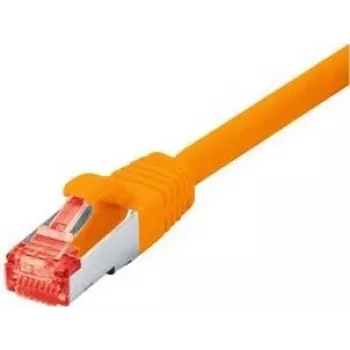 Tecline exertis Connect - Cable de red - RJ-45 (M) a RJ-45 (M) - 25 m - Cable SSTP - CAT 6 - libre de halógenos - naranja (71525A)