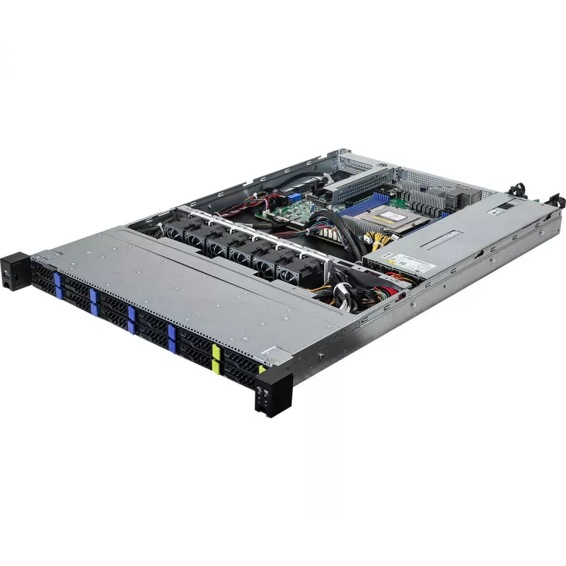 ASRock 1U8S4E-GENOA/2T Barebone servidor Socket SoC SP5 (LGA 6096) Rack (1U)