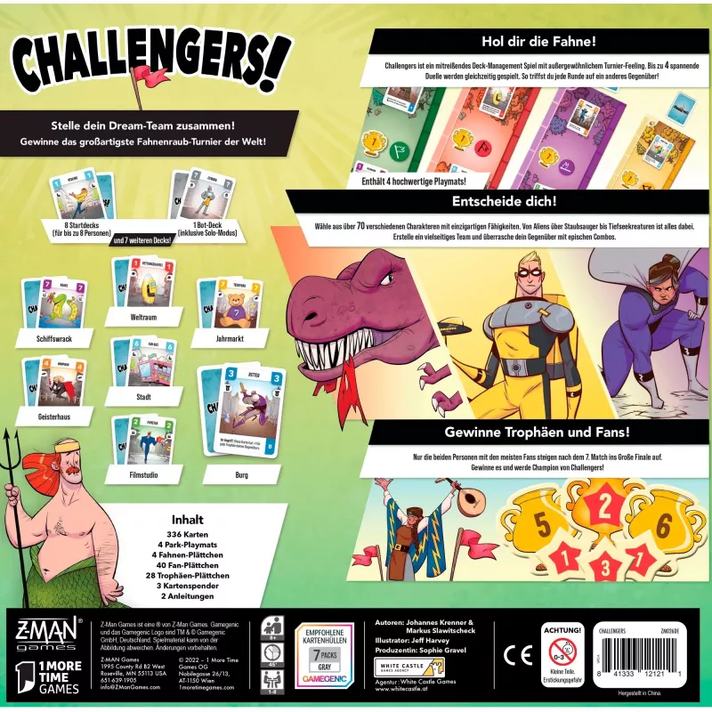 Challengers juego familiar