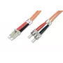 Cable de red de fibra óptica multimodo - LC - ST - 10 m - I-VH - OM2 - LC - ST