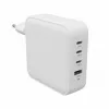 Hyper HyperJuice cargador de viaje USB-C GaN de 100W 3C+1A - blanco (HJ1002WHWWGL)