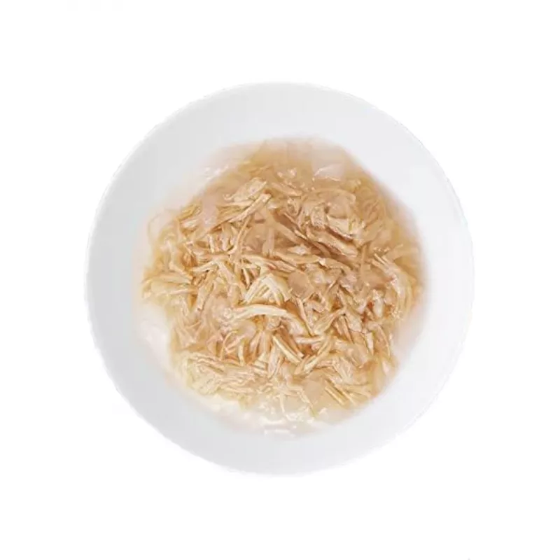 INABA Ciao caldo con pollo, salmón, atún y vieira – premios para gatos – 24x40g