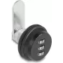 Candado Navilock 20972 plástico acero negro plata 37mm