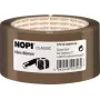 Cinta de embalar Tesa NOPI Pack Classic 66 m × 50 mm, marrón