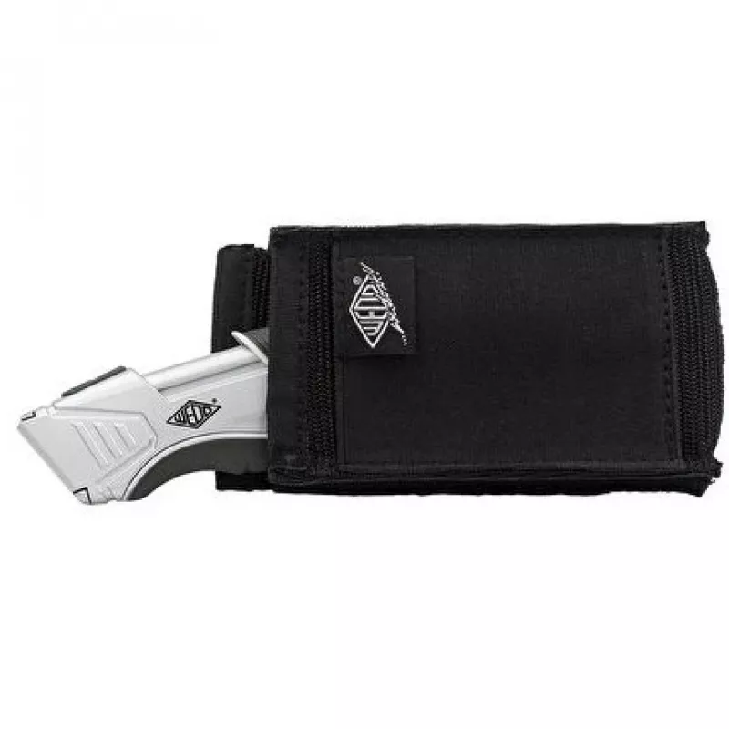Portacúter WEDO 78 80199, poliéster, negro, 1 unidad