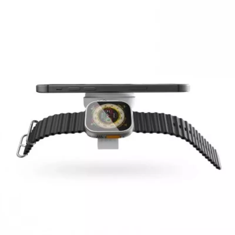 Cargador de viaje ZENS 2-IN-1 MAGSAFE + WATCH WEISS