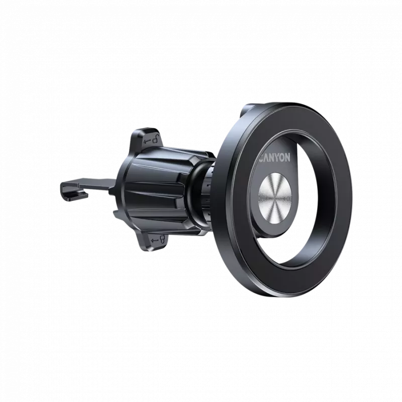 CANYON Soporte magnético para coche OnGrip 12 ventosa + ventilación negro