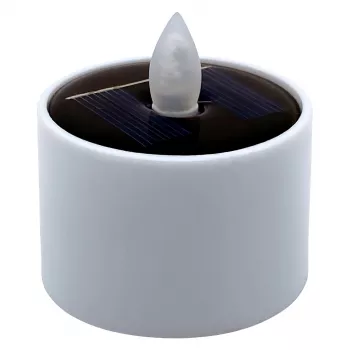 Velas LED solares RealPower STL-4, pack de 4, velas LED solares a pilas