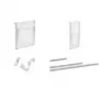 Conector helit para sistema de presentación PLACATIV, transparente para filas horizontales (H6810602)