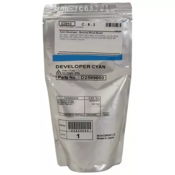 Ricoh D2589660 (D258-9660) revelador, cian