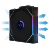 Lian Li UNI FAN TL Wireless LCD 12TLLCD1W1B ventilador, ARGB, PWM, 120 mm, negro
