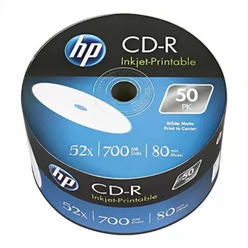 VERBATIM CD-R 52x 700MB discos imprimibles – pack de 50