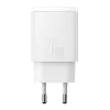 Cargador de pared Baseus Compact 1x USB-A + 1x USB-C 3A, adaptador de viaje compacto