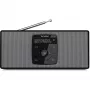 TechniSat DigitRadio 2 S 0002/3911 radio de bolsillo, DAB+/FM, Bluetooth, alarma, recargable, negro/blanco