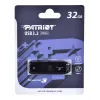 Memoria USB PATRIOT Xporter 32 GB USB Type-A 3.2 Gen 1, velocidad de lectura 80 MB/s, diseño deslizante, negro