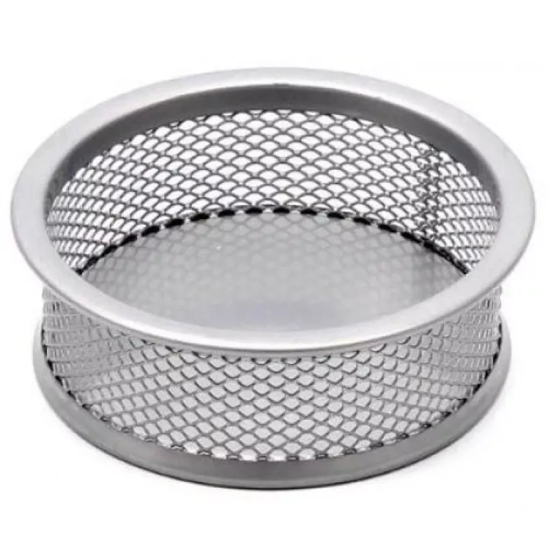 Estuche Forpus, plateado, metal perforado 1005-011
