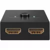 Goobay 58485 Conmutador HDMI manual 2 a 1, 4K 30 Hz, Negro