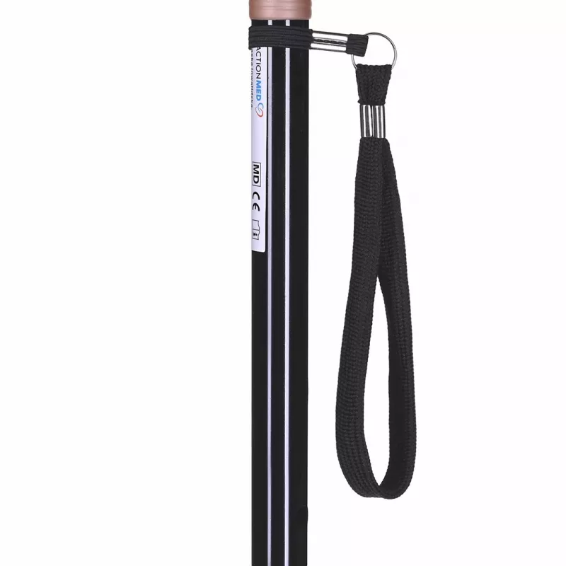 ACTIONMED LI200AM bastón ajustable, negro