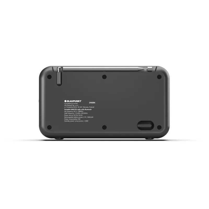 Blaupunkt DR8BK radio portátil, negro