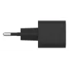 Cargador de interior AC Belkin BoostCharge 25 W USB-C PD/PPS, cable de 1 m, negro — para consolas, smartphones, tablets