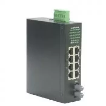 Switch de red ROLINE Industrial Switch 7x RJ-45 1x ST no gestionado, dúplex completo