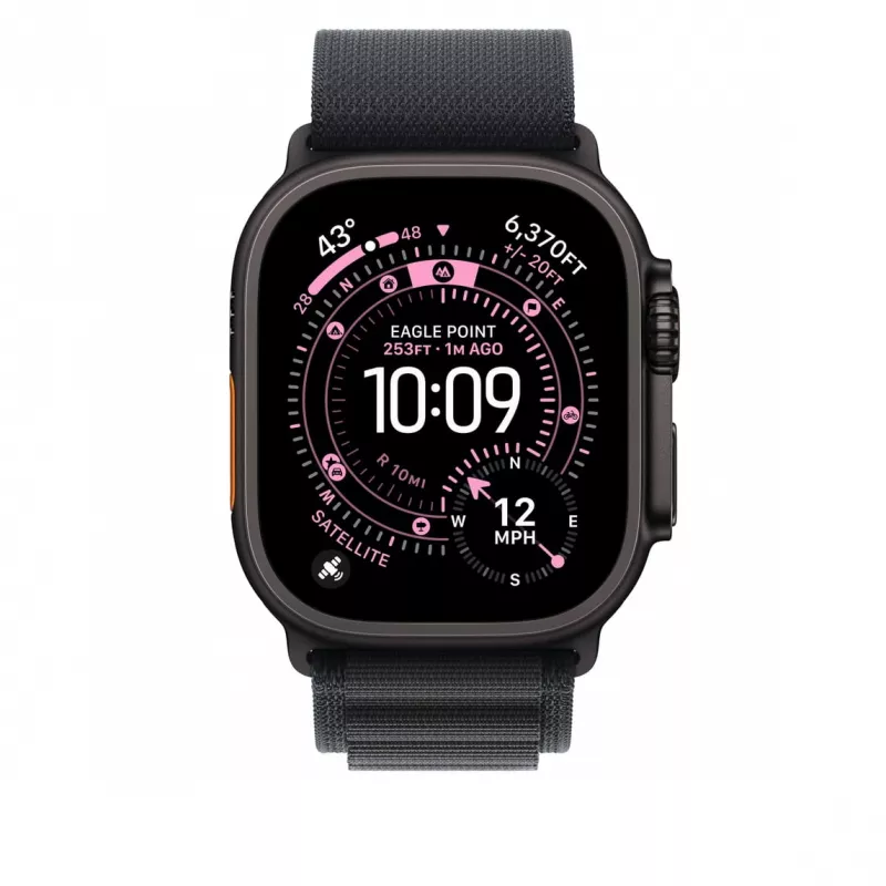 Correa para smartwatch Apple MG9J4ZM/A negro titanio poliéster elastano