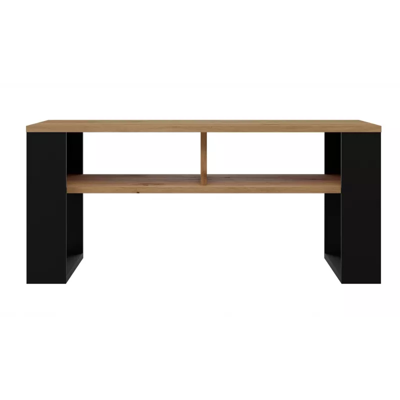 Mesa de centro Topeshop MODERN 2P ART CZ mesa auxiliar / mesa esquinera de centro forma rectangular 2 patas