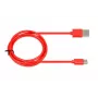 Cable USB IBOX IKUMTCR 1 m, USB A a USB‑C, USB 2.0, rojo