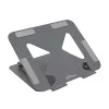 Soporte para portátil MEDIA-TECH MT2661 — altura ajustable, diseño plegable de aluminio para portátiles de hasta 17