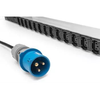 PDU IT Basic Digitus monofásica 16A 24 x C13 3 x C19 cable 3 m