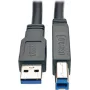 Cable USB 3.0 SuperSpeed Active Repeater 25ft A macho-B macho 25 - Cable USB - USB Type-B macho