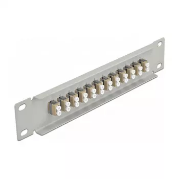 Panel de parcheo de fibra óptica DeLOCK 10