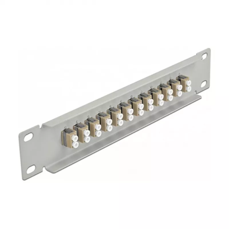 Panel de parcheo de fibra óptica DeLOCK 10